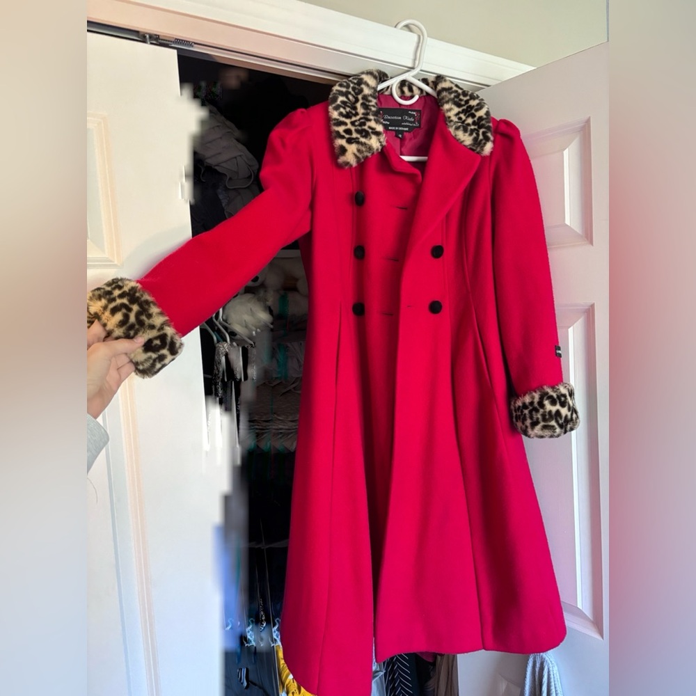 90’s Braetan Kids Wool Jacket - Red